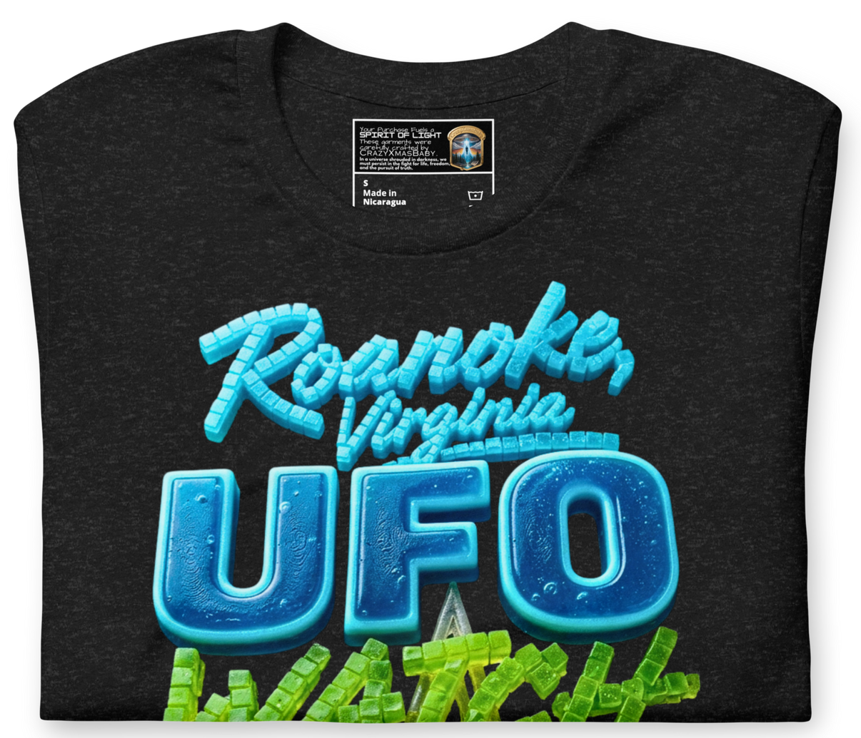Roanoke Virginia UFO WATCH T-Shirt