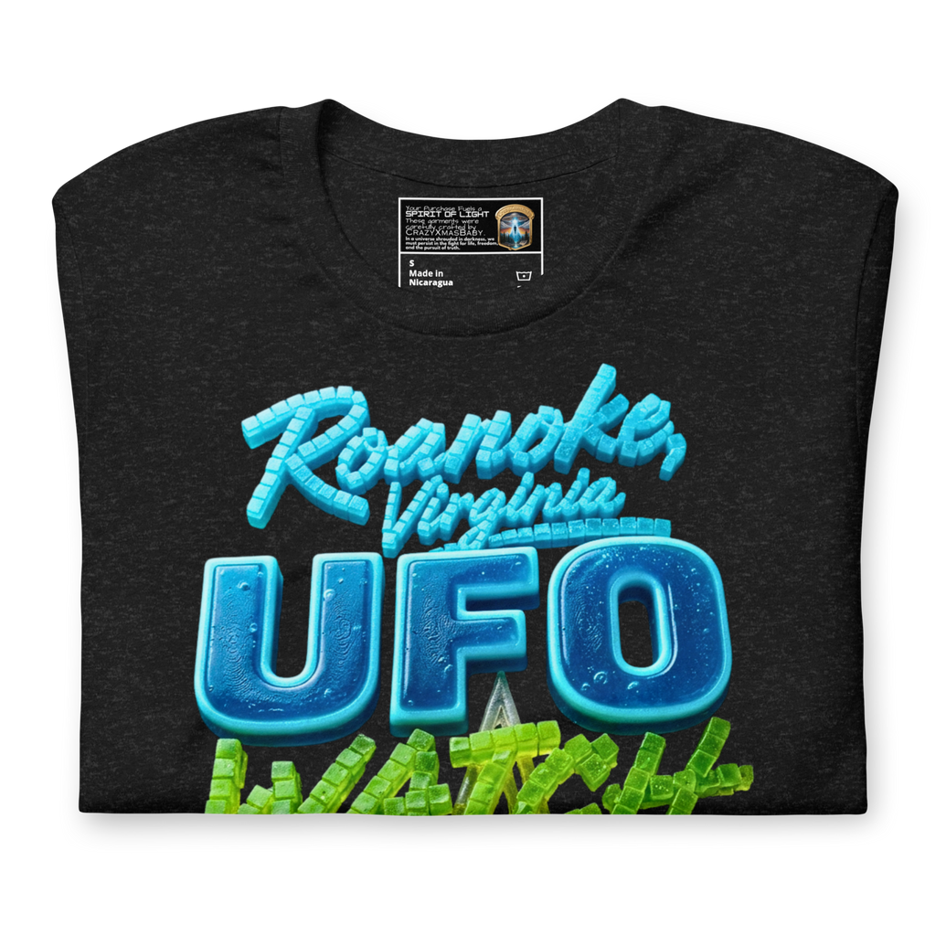 Roanoke Virginia UFO WATCH T-Shirt