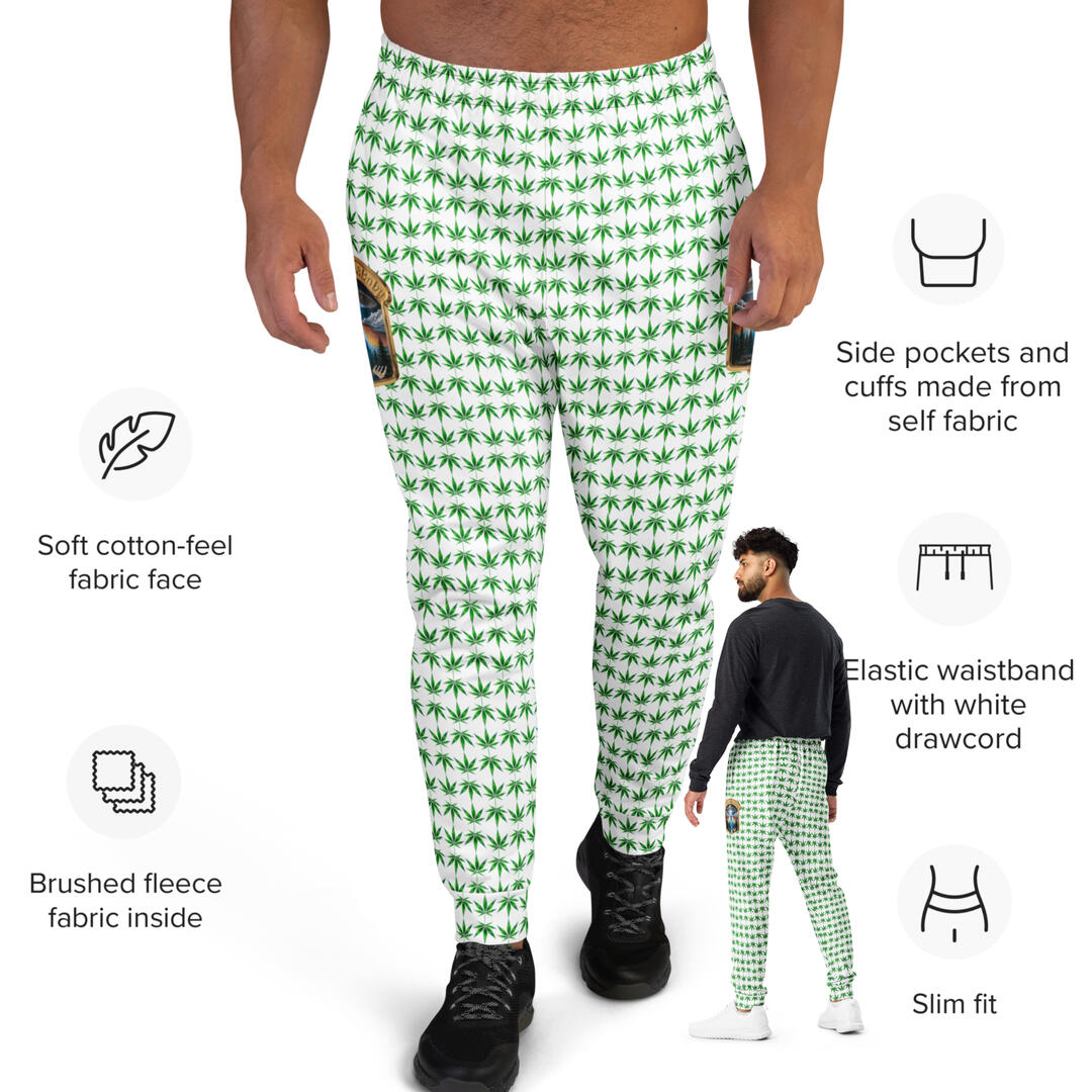 Gold Logo Men's Joggers