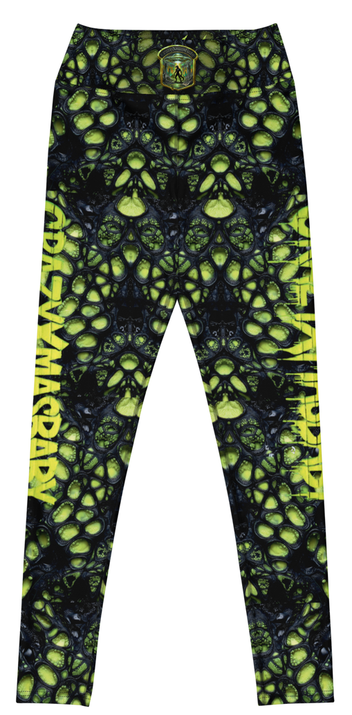 Iguana Sleestaks Yoga Leggings