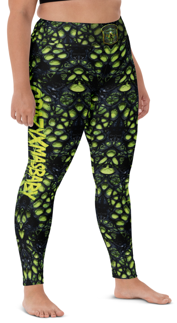 Iguana Sleestaks Yoga Leggings