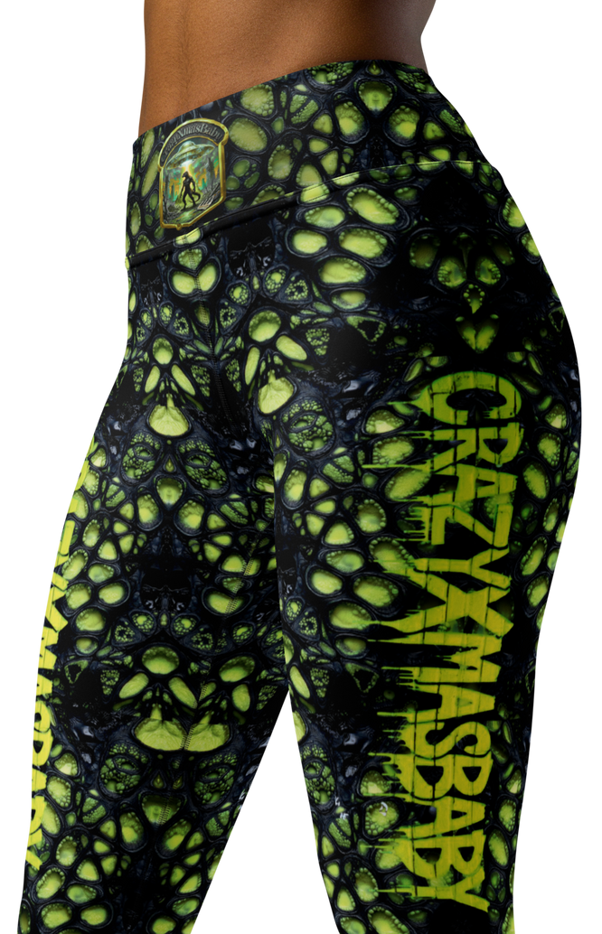 Iguana Sleestaks Yoga Leggings