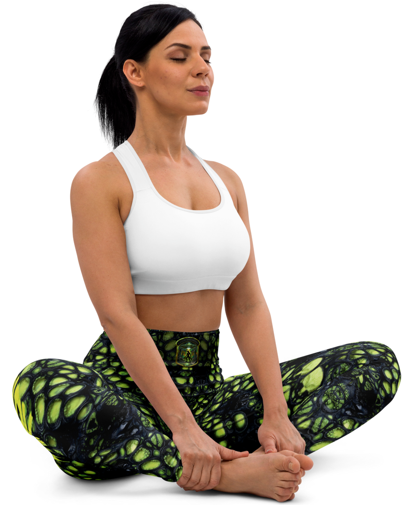 Iguana Sleestaks Yoga Leggings