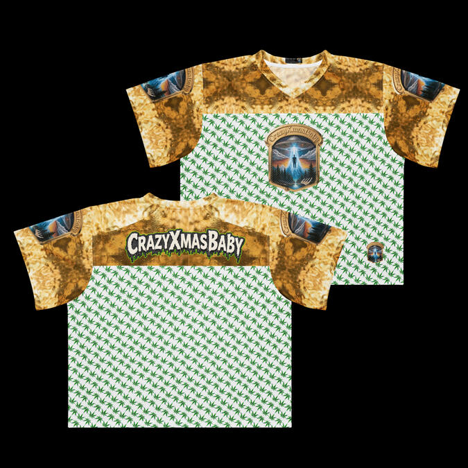 Gold Logo Boxy football jersey Gold Logo Boxy football jersey