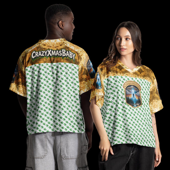 Gold Logo Boxy football jersey Gold Logo Boxy football jersey