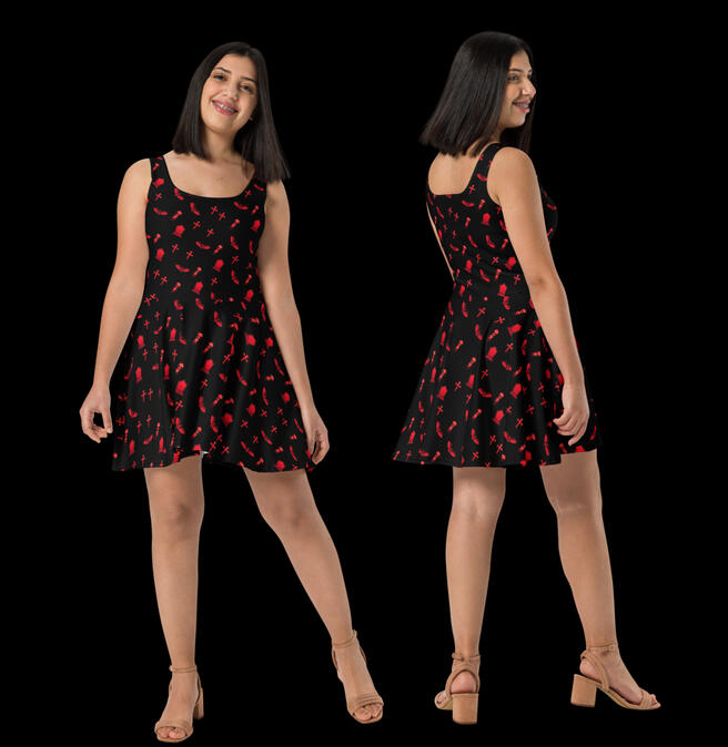Demon Slayer Skater Dress Demon Slayer Skater Dress