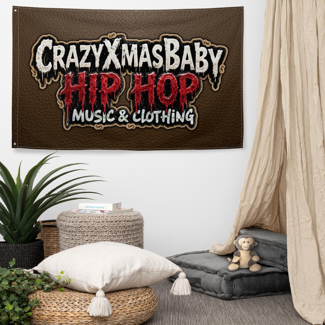 CrazyXmasBaby Flag
