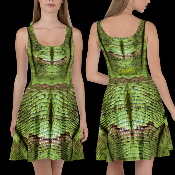 Python Sleestaks Skater Dress Python Sleestaks Skater Dress