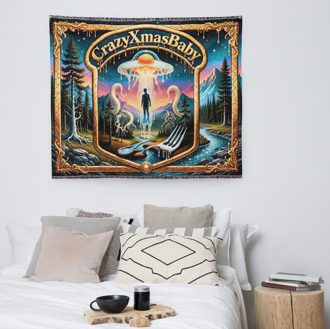 Eggs Logo Indoor Wall Tapestry Eggs Logo Indoor Wall Tapestry