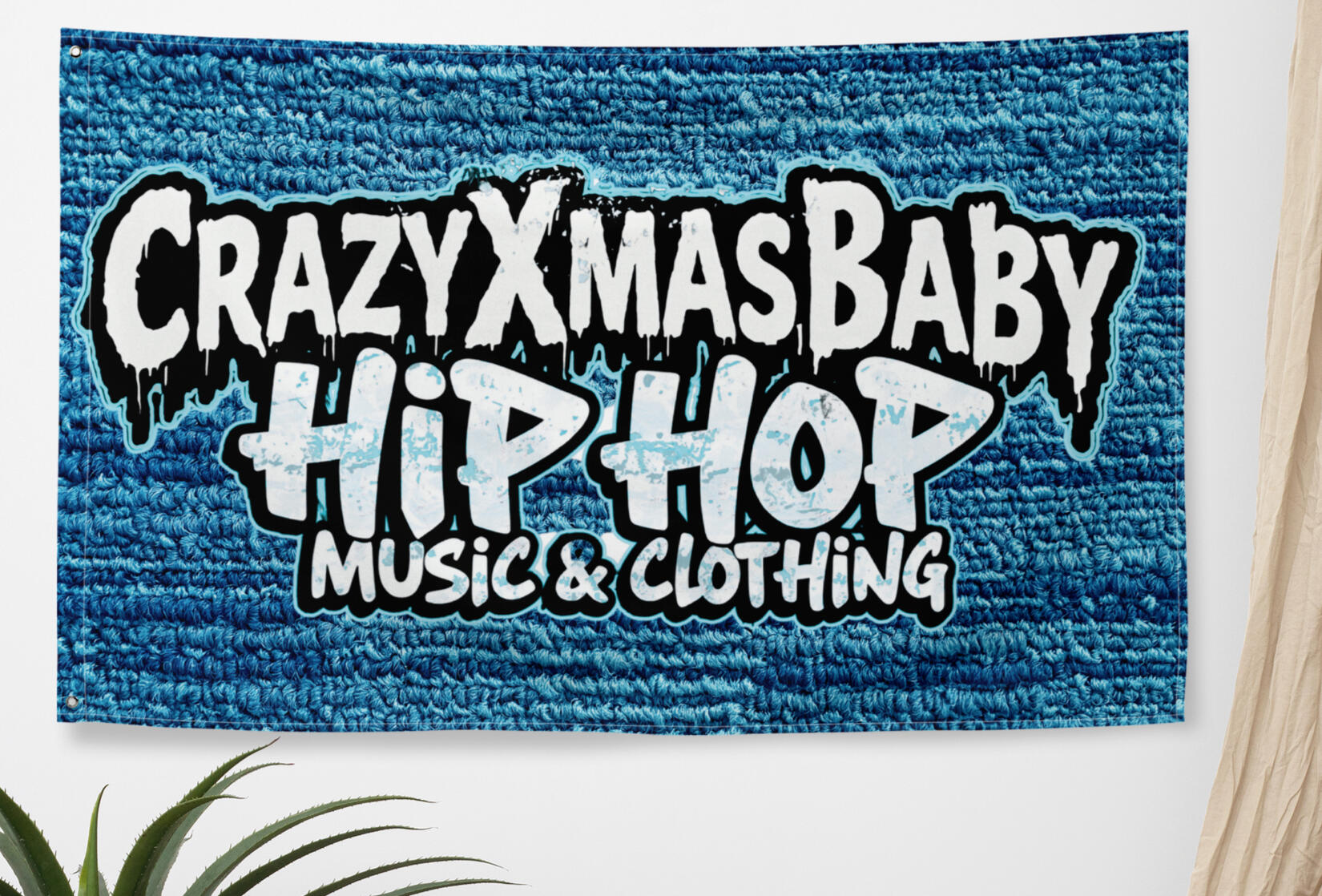 CrazyXmasBaby Flag