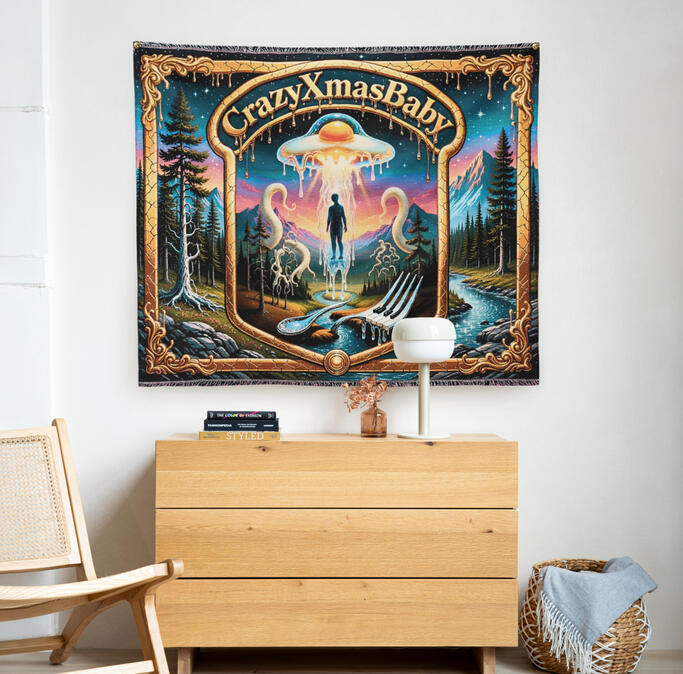 Eggs Logo Indoor Wall Tapestry Eggs Logo Indoor Wall Tapestry