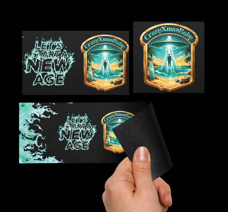 Beach Glow Car Magnets Beach Glow Car Magnets