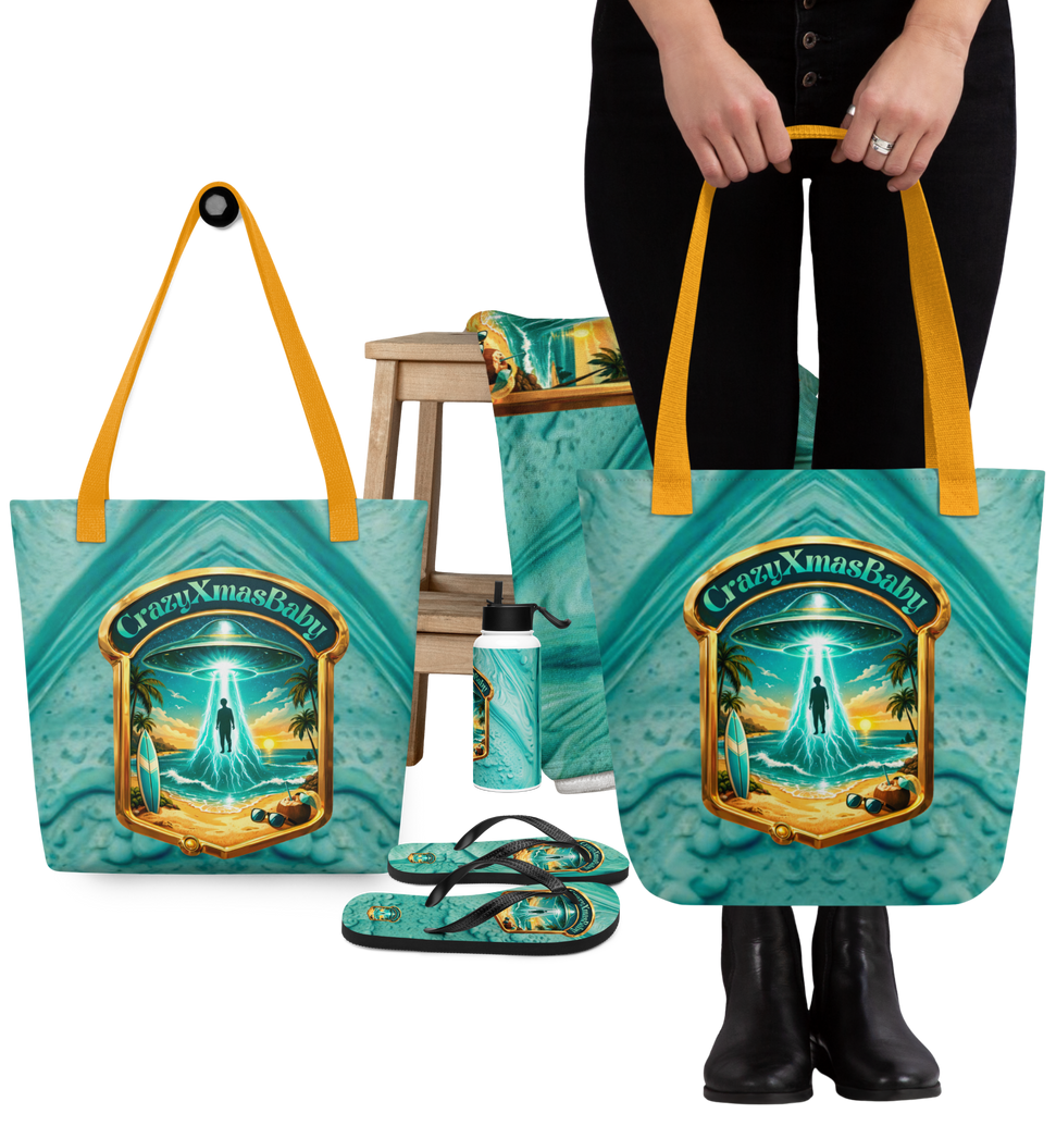 Beach Glow Tote Bag