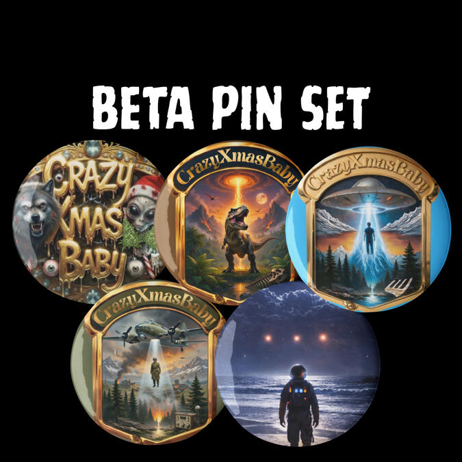 Sets of 5 pin buttons Sets of 5 pin buttons