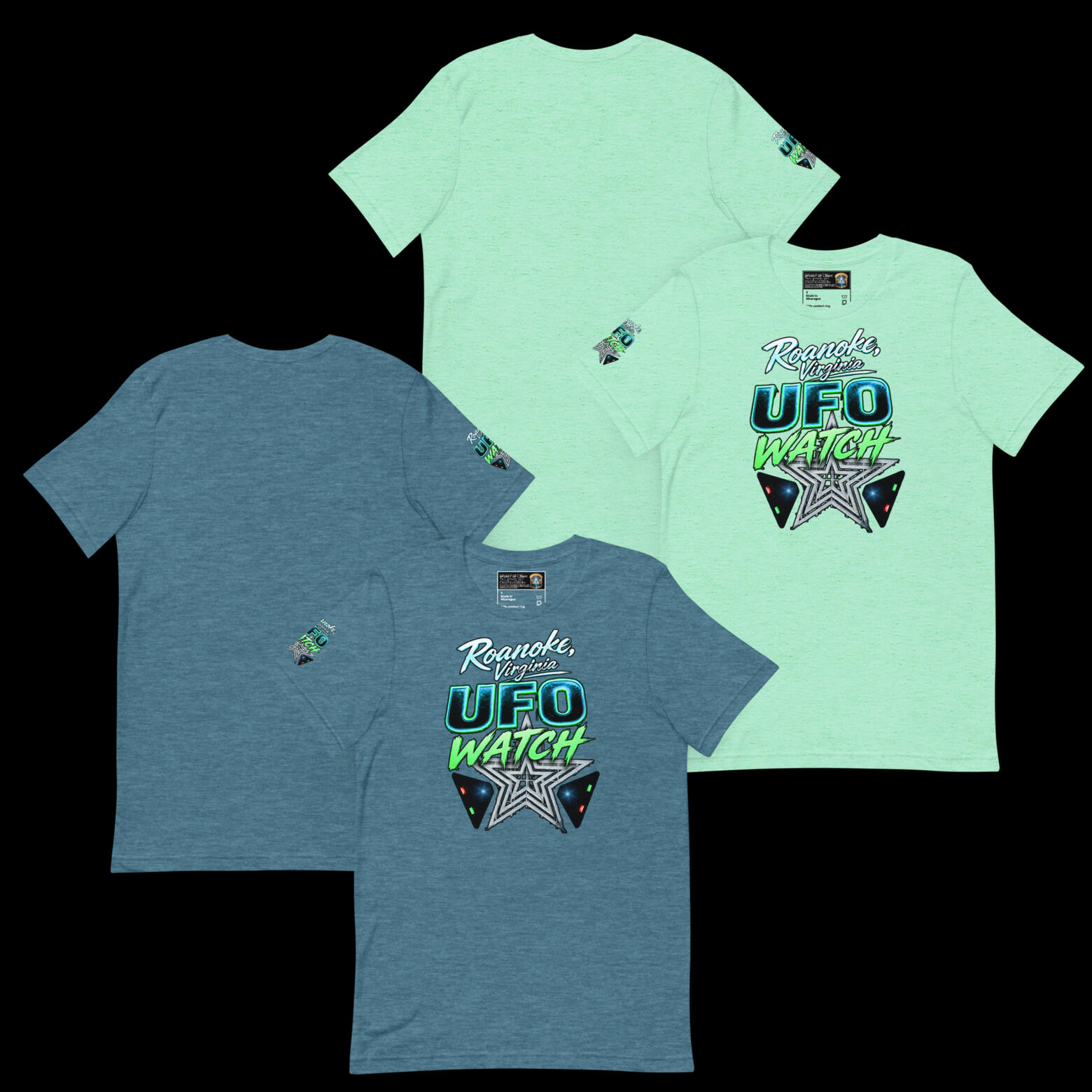 Roanoke UFO WATCH T-Shirt