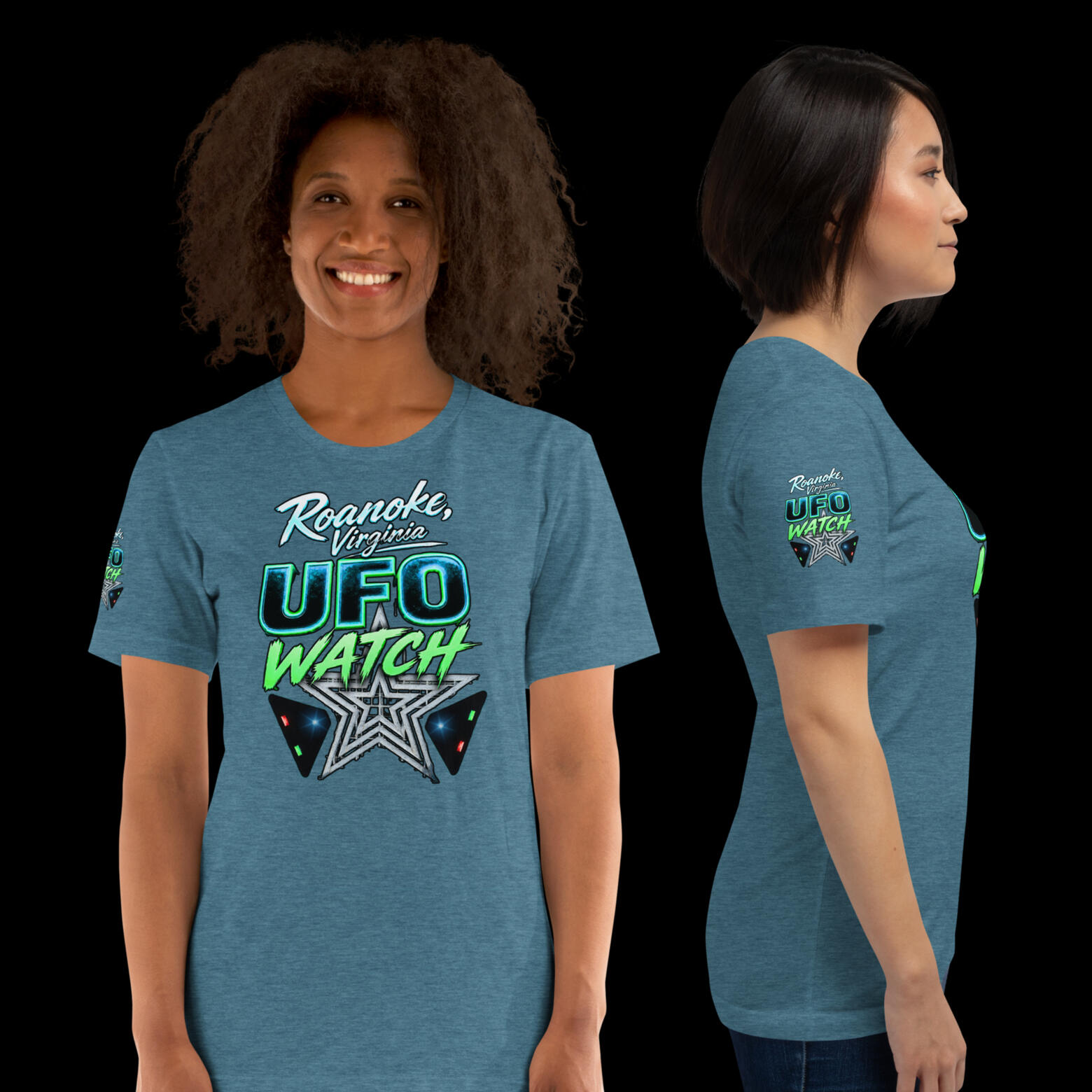 Roanoke UFO WATCH T-Shirt