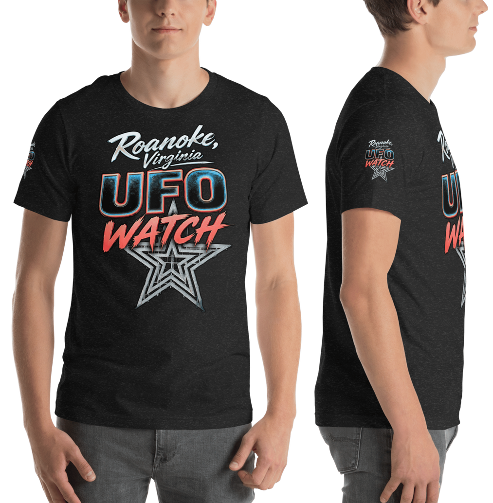 Roanoke Virginia UFO WATCH T-Shirt