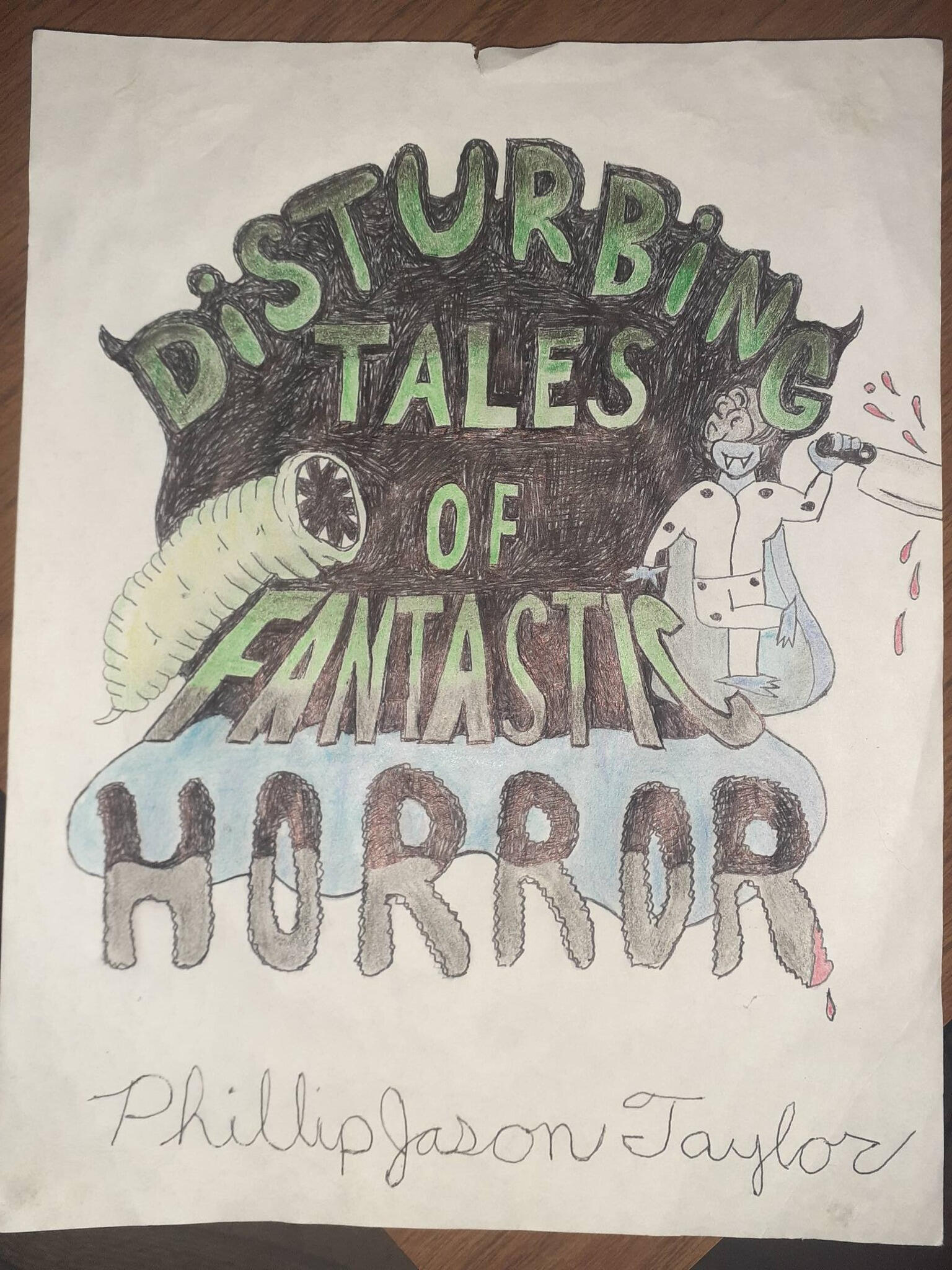 Disturbing Tales of Horror Cover Disturbing Tales of Horror Cover