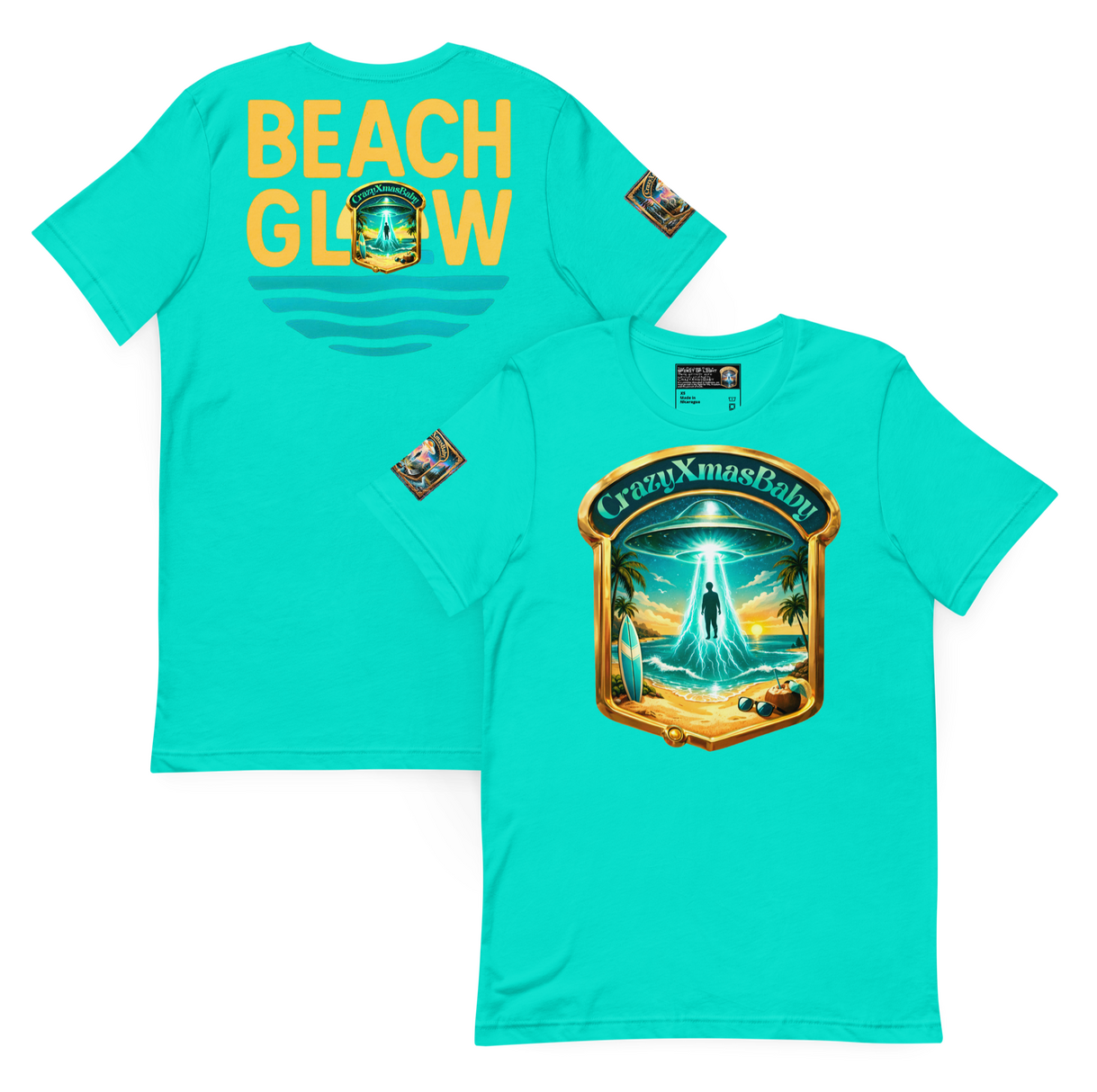 Beach Glow Unisex Staple T-Shirt Beach Glow Unisex Staple T-Shirt