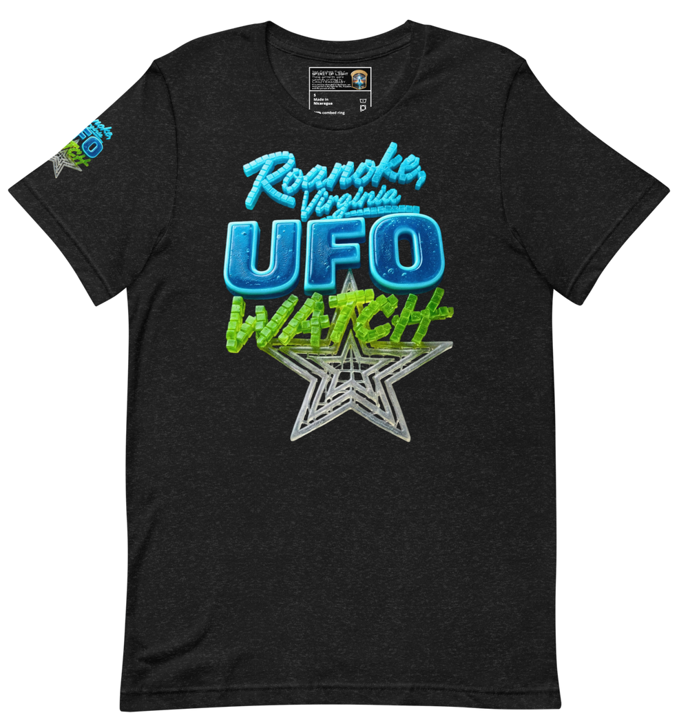 Roanoke Virginia UFO WATCH T-Shirt