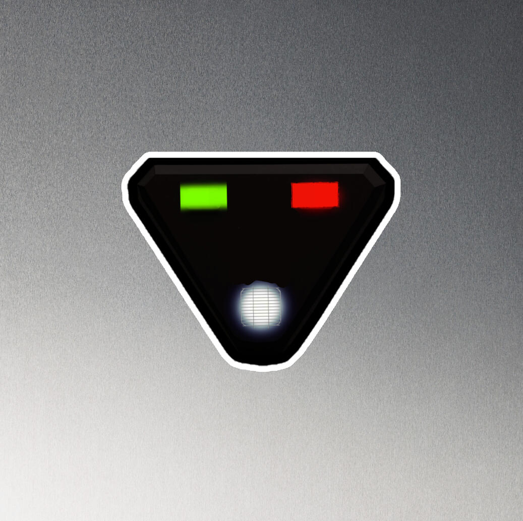 Terror Drone 6″ × 6″ Die Cut Magnet