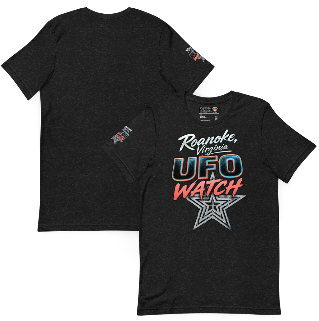 Roanoke Virginia UFO WATCH T-Shirt