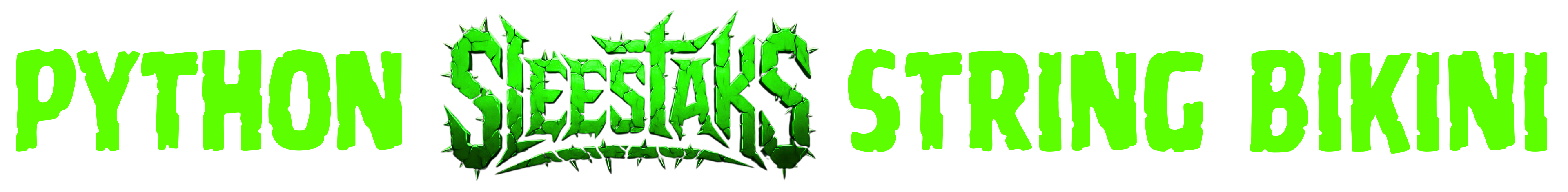 Python Sleestaks String Bikini